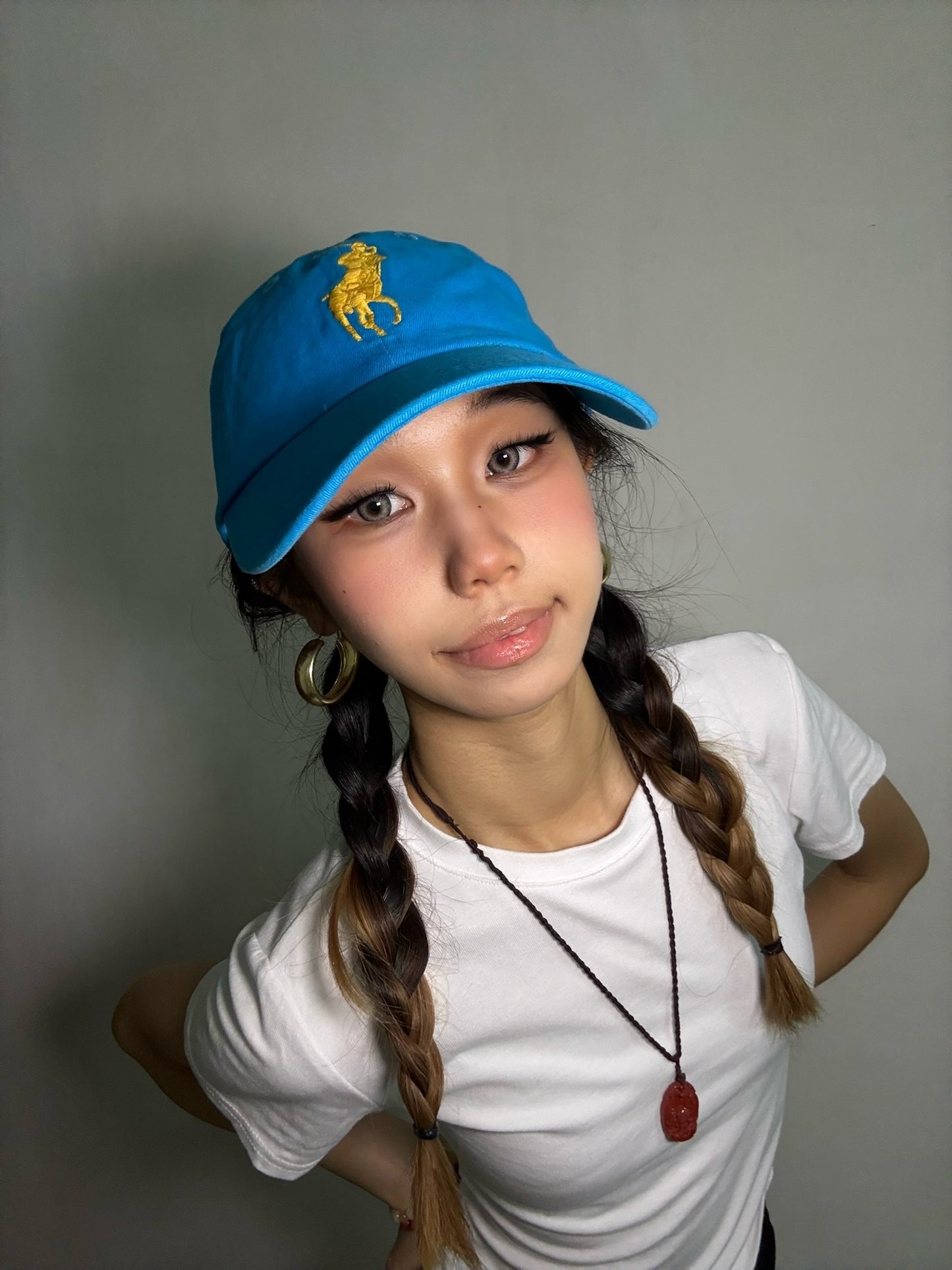 Polo Ralph Lauren Baseball Cap - Turquoise Blue