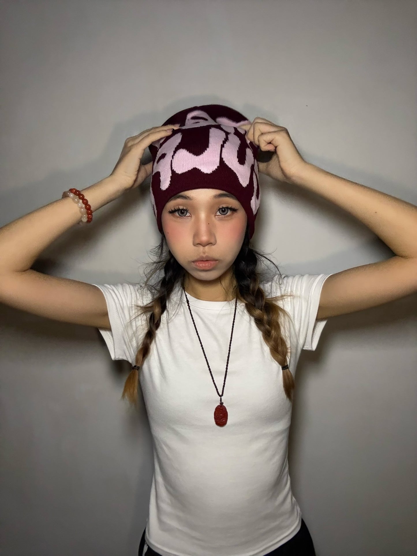 Mea Culpa beanie-Red