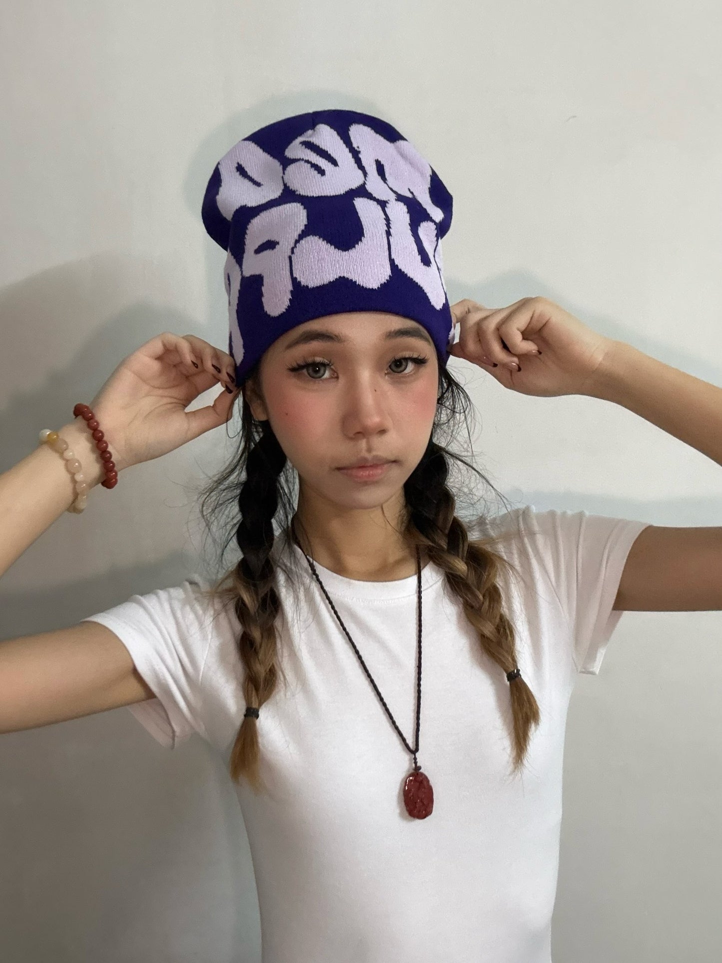 Mea Culpa beanie-Purple