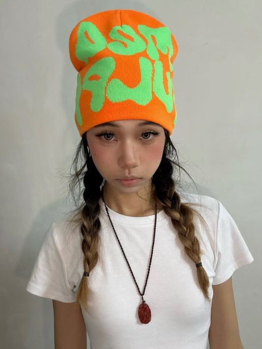 Mea Culpa beanie-Orange