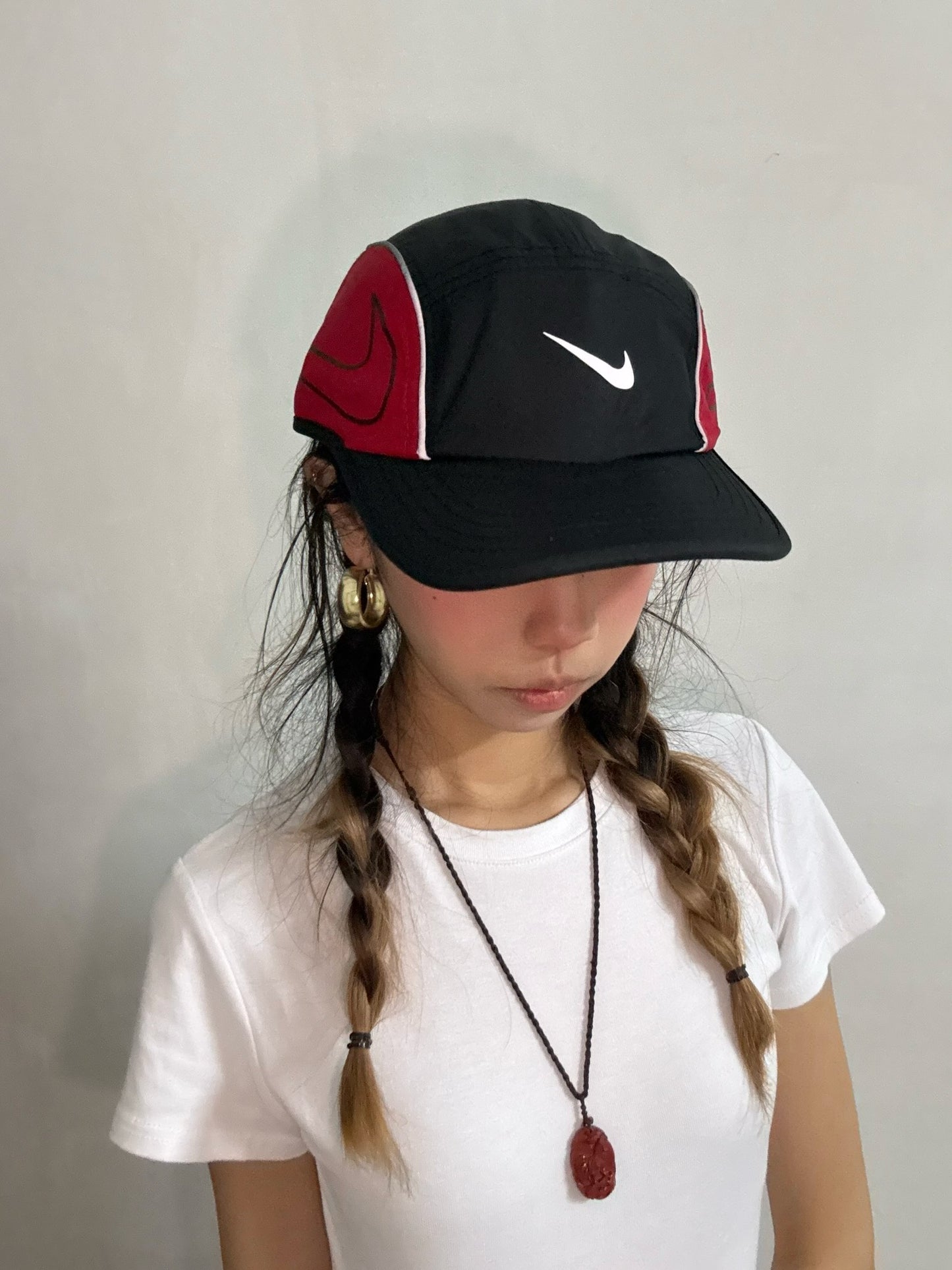Nike AeroBill AW84 Cap-Black Red