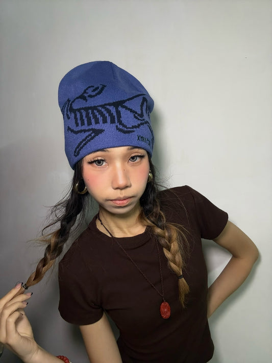 Bird Head Toque – Nightscape / Glacial