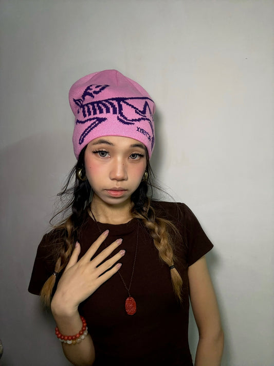 Bird Head Toque – Pink Bliss