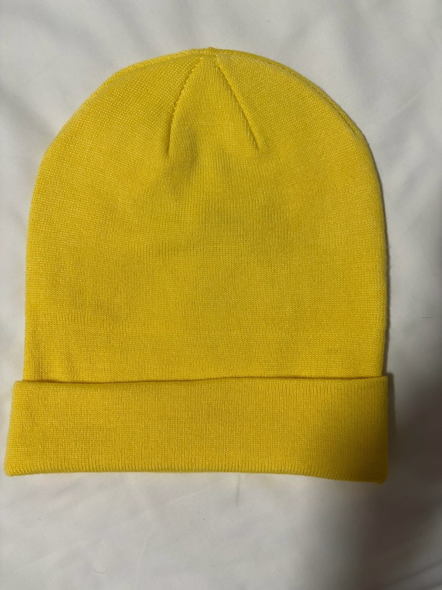 BAPE Ape Head One Point Knit Cap - Yellow