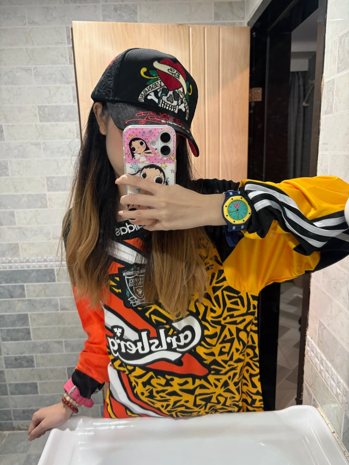 Ed Hardy x Sad Boyz Amor Es Veneno cap