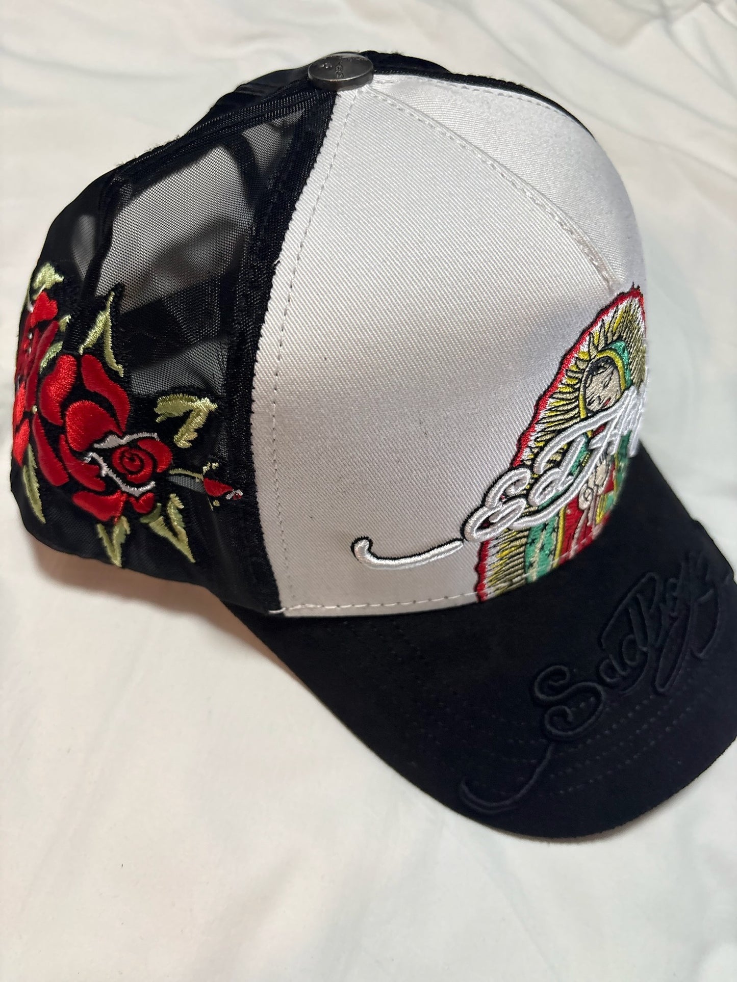 Sad Boyz x Ed Hardy La Virgen snapback cap