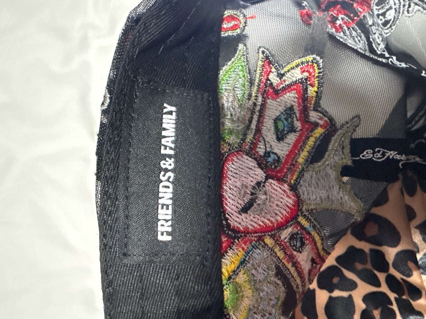 Sad Boyz x Ed Hardy La Virgen snapback cap