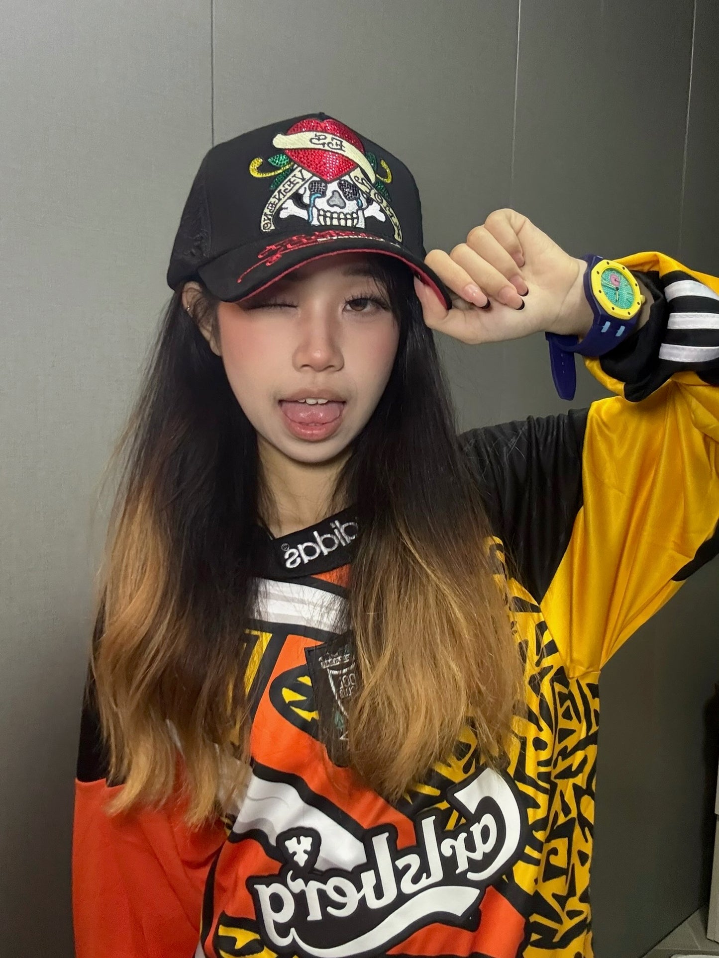 Ed Hardy x Sad Boyz Amor Es Veneno cap