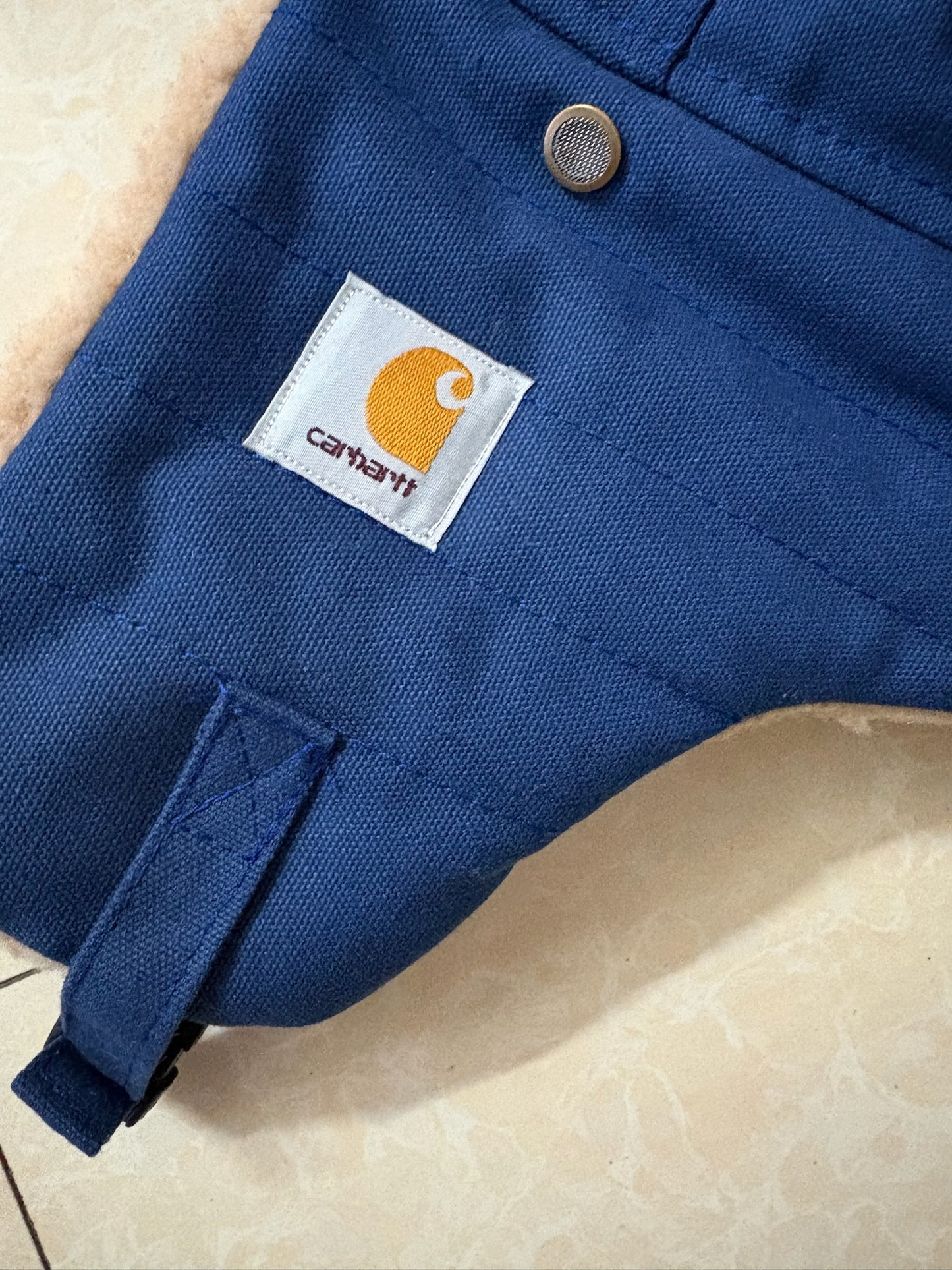 Carhartt trapper hat-blue