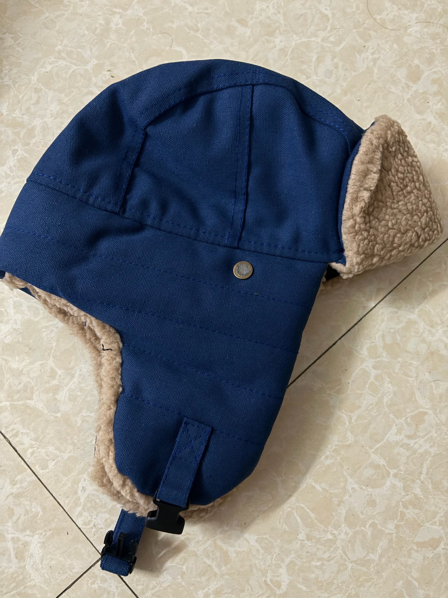 Carhartt trapper hat-blue