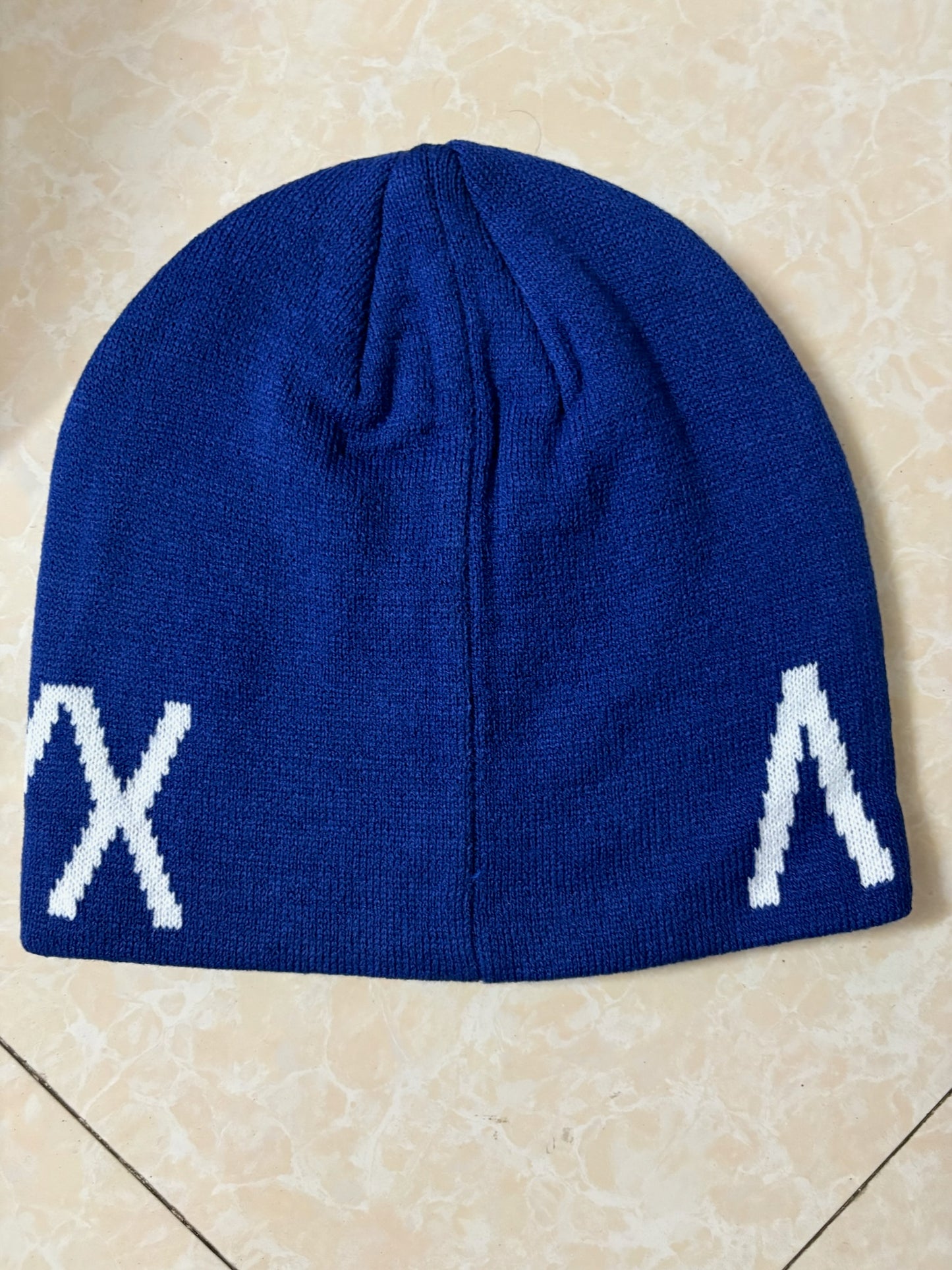 Word Head Toque – Royal Blue