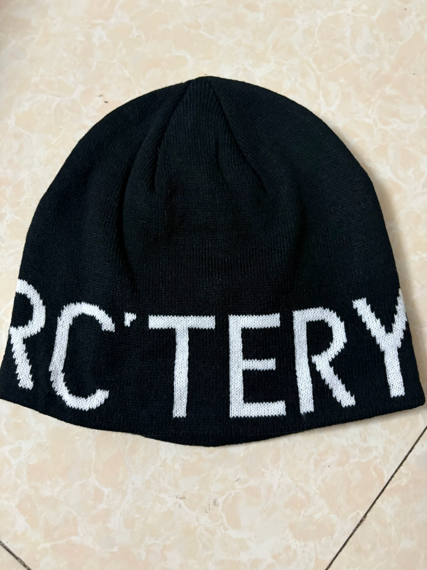 Word Head Toque – Black