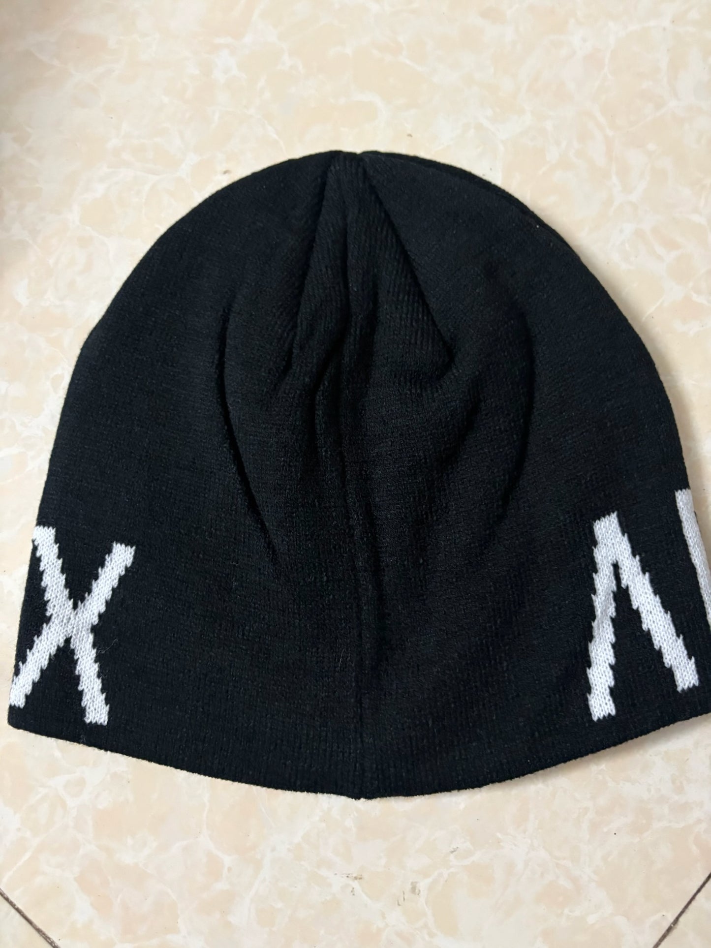 Word Head Toque – Black
