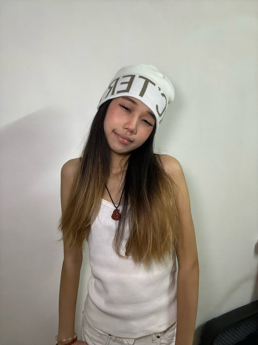 Word Head Toque – Arctic Silk