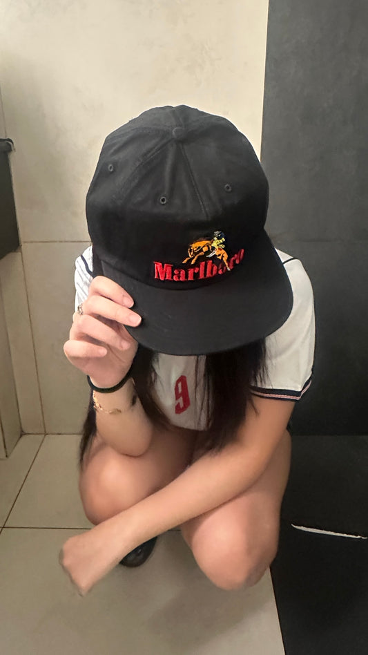 Marlboro Black Snapback 90s Cap