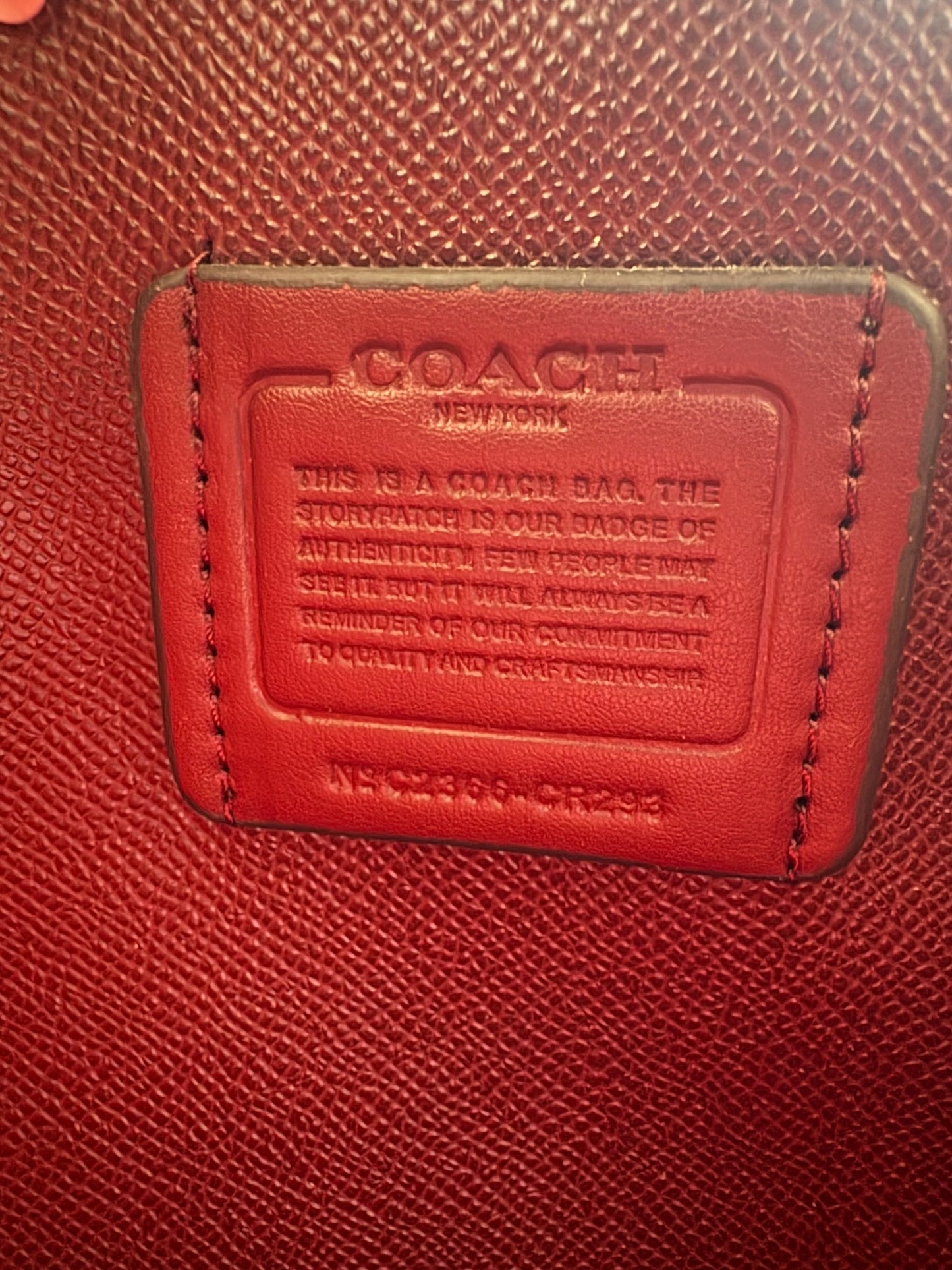 Coach Cherry Mollie Tote – Pink