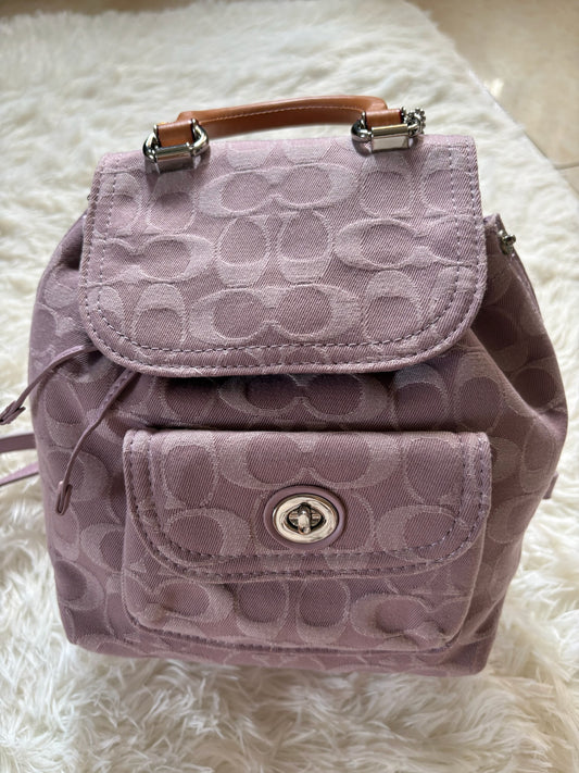 Coach Riya Backpack 21 – Pale Pueple