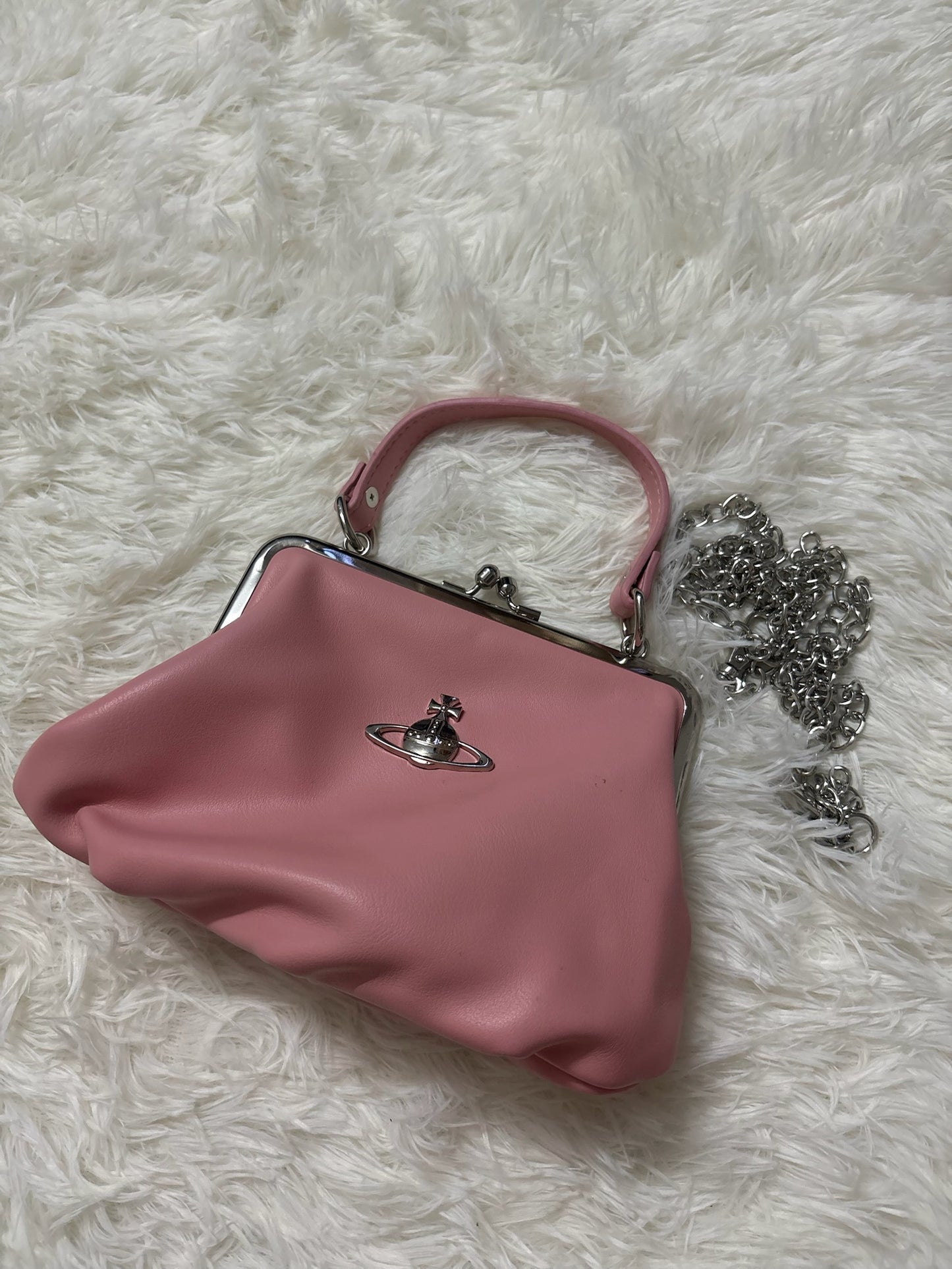 Vivienne Westwood Granny Frame bag-Pink