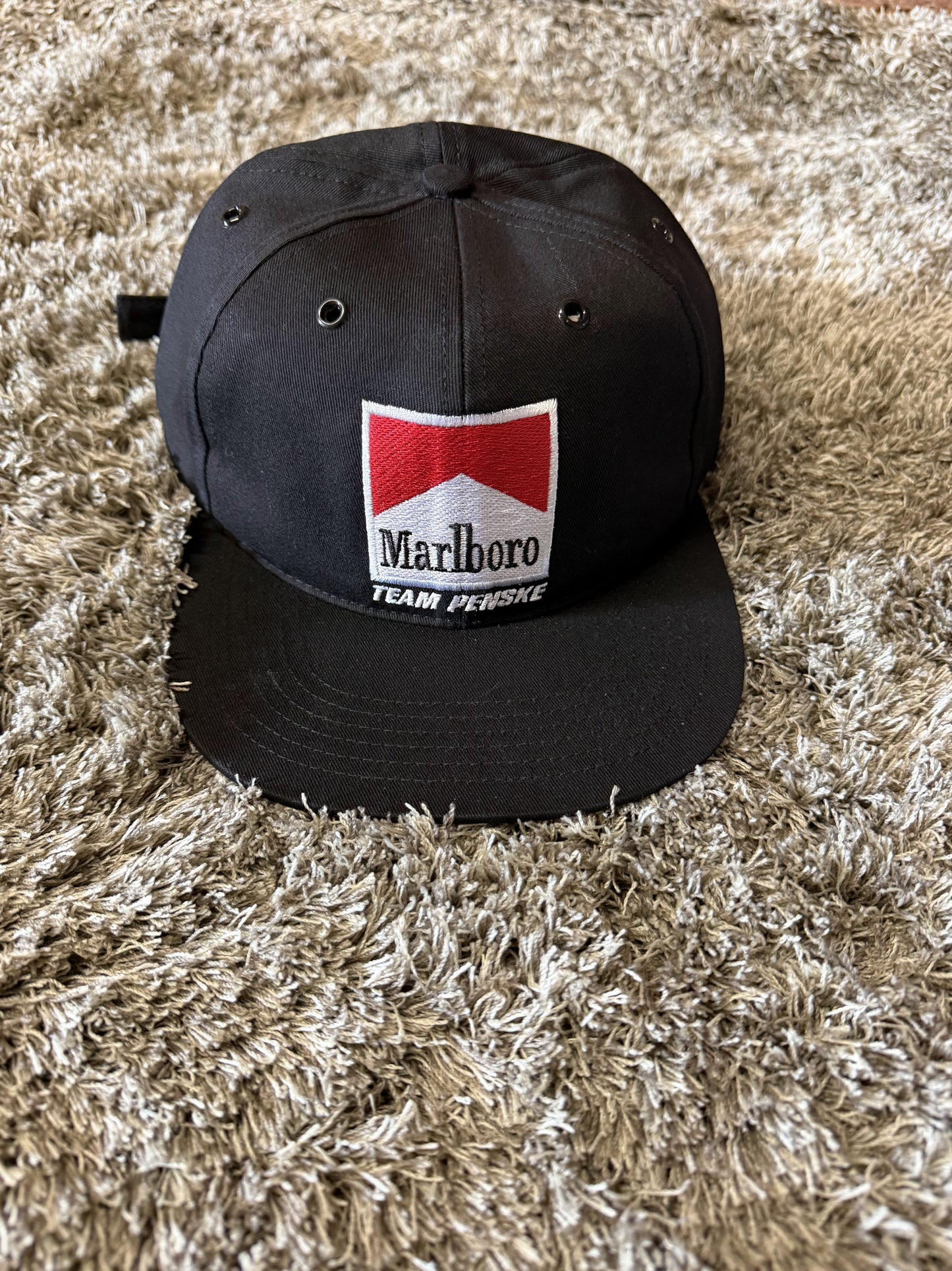 Marlboro Team Penske black 90s cap