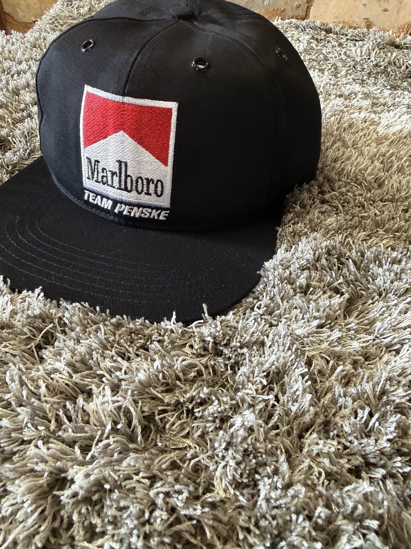 Marlboro Team Penske black 90s cap