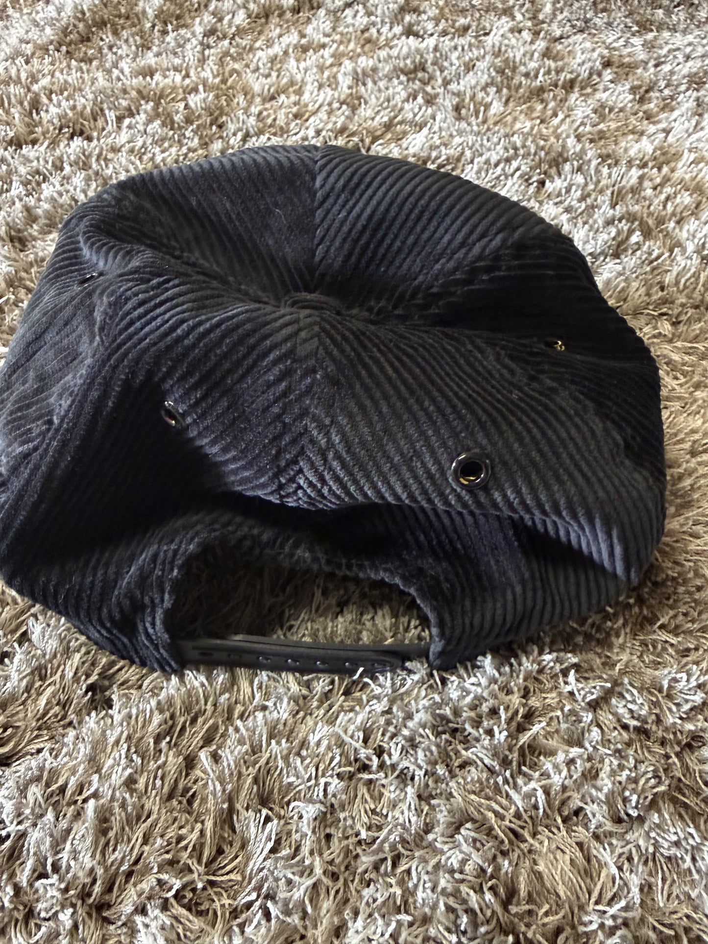 Marlboro World Championship Team  Corduroy  Snapback Cap-Black