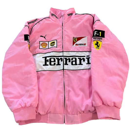 Hot Pink Puma Vintage Ferrari Jacket