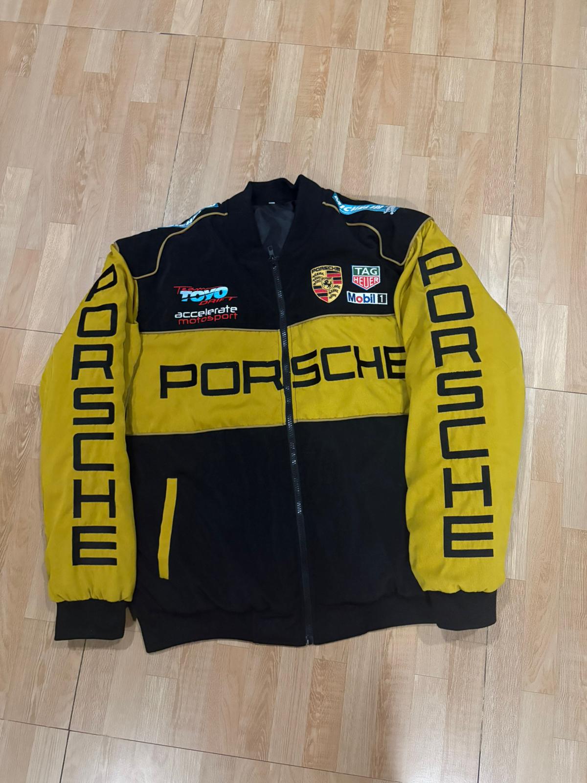 V.V.G x Porsche Black & Yellow Jacket