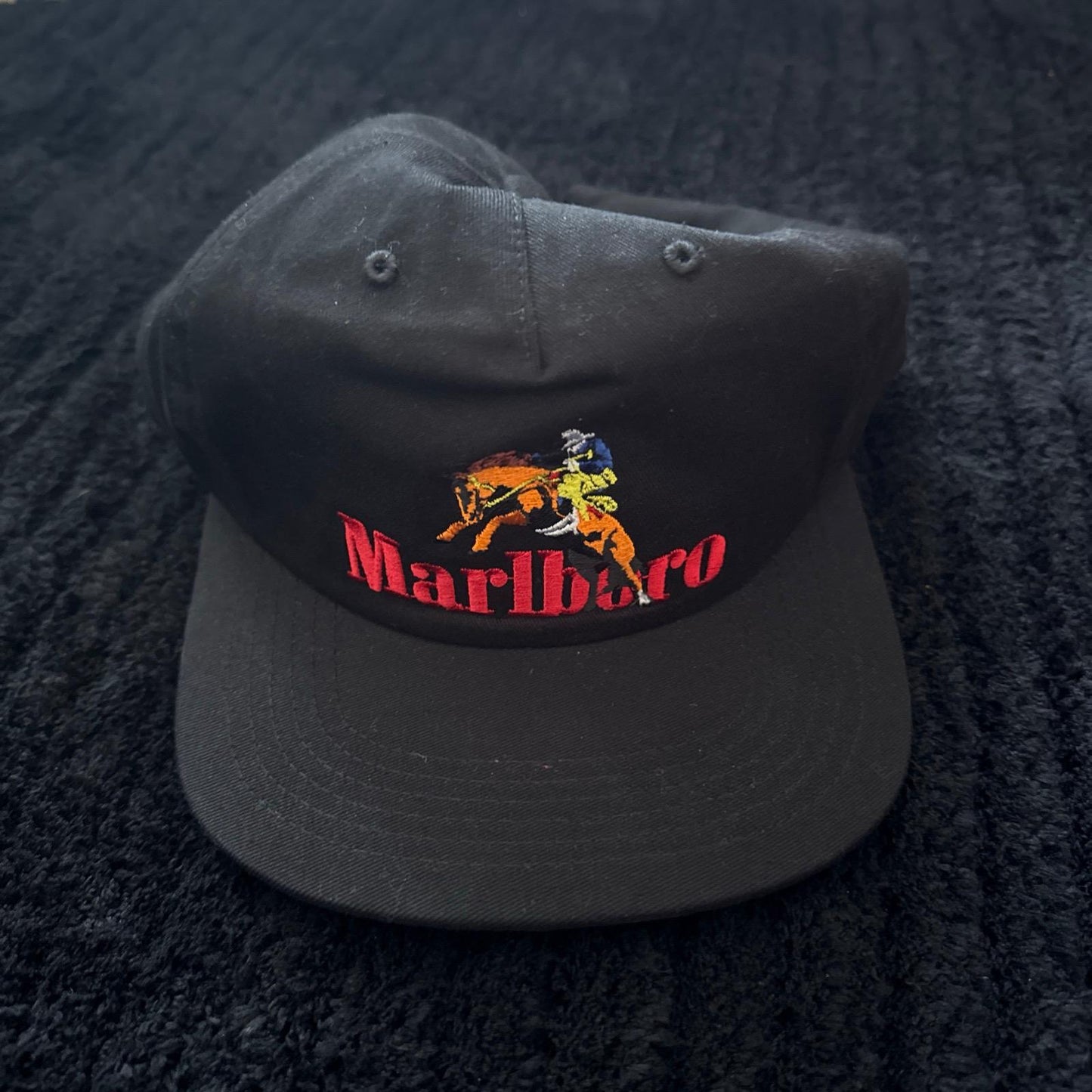 Marlboro Black Snapback 90s Cap