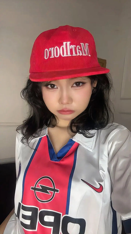 Marlboro Vintage Snapback Cap Red